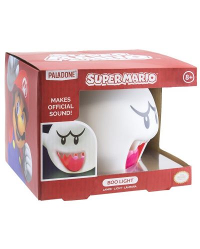 Λάμπα Paladone Games: Super Mario Bros. - Boo - 2