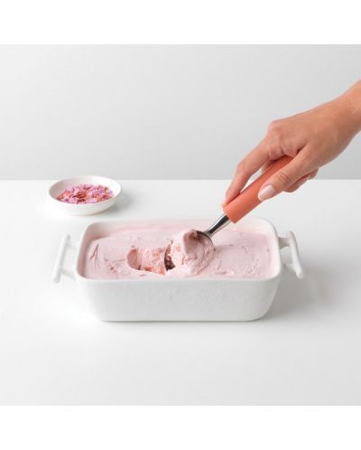 Κουτάλα παγωτού Brabantia - Tasty+, Terracotta Pink - 2