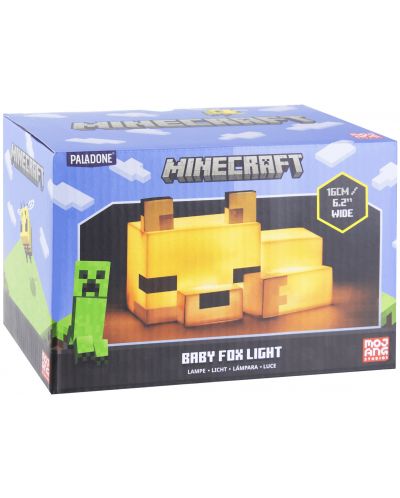 Λάμπα Paladone Games: Minecraft - Baby Fox - 6