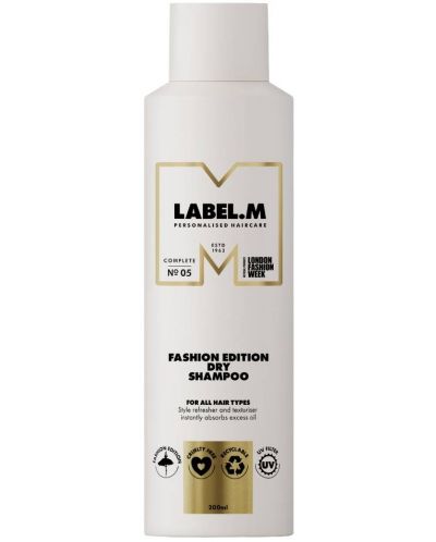 Label.m Fashion Edition Ξηρό σαμπουάν για μαλλιά, 200 ml - 1