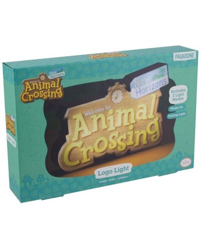 Λάμπα Paladone Games: Animal Crossing - Logo - 2