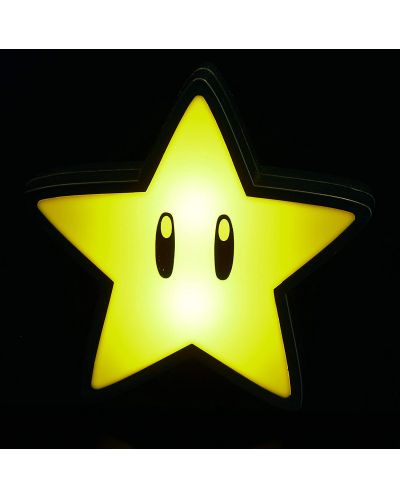 Λάμπα Paladone Games: Super Mario Bros. - Super Star - 3