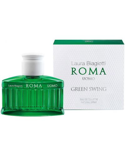 Laura Biagiotti Eau de toilette Roma Uomo Green Swing, 40 ml - 2