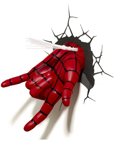 Λάμπα 3DLightFX Marvel: Spider-man - Hand - 3