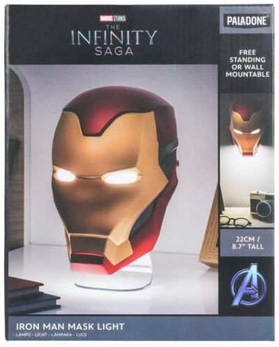 Φωτιστικό Paladone Marvel: Iron Man - The Iron Man Mask - 2