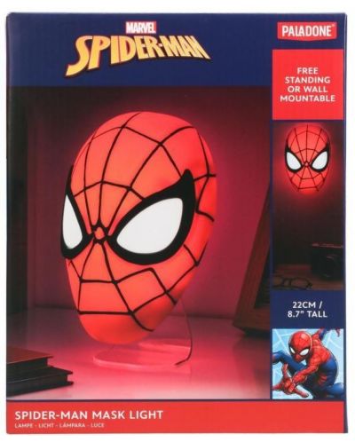 Φωτιστικό Paladone Marvel: Spider-man - Mask - 4