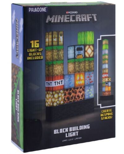 Φωτιστικό Paladone Games: Minecraft - Block Building - 3