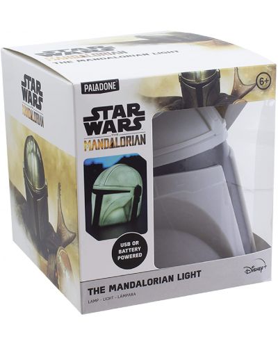 Λάμπα Paladone Television: The Mandalorian - Mandalorian Helmet - 2
