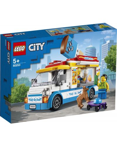 Κατασκευαστής Lego City Great Vehicles - Φορτηγό για παγωτό (60253) - 1