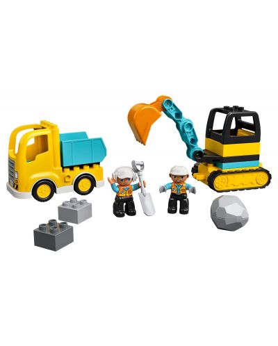 Κατασκευαστής  Lego Duplo Town - Φορτηγό και εκσκαφέας (10931) - 3