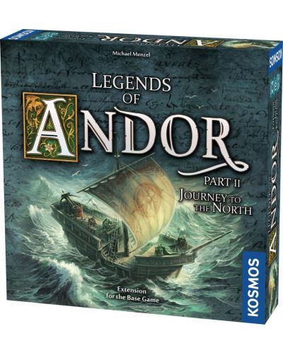 Επέκταση επιτραπέζιου παιχνιδιού Legends of Andor - Journey To The North - 1