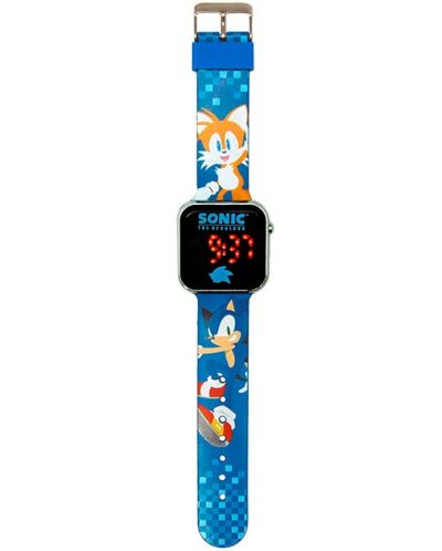 Ρολόι LED  Kids Euroswan - Sonic - 1