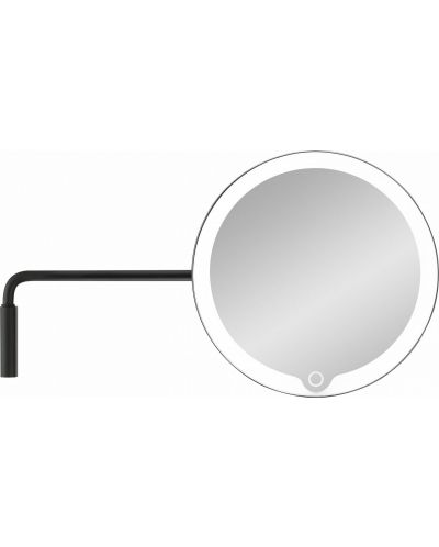 LED Μεγεθυντικός καθρέφτης Blomus - Modo, IP44, 20 x 35,6 cm, μαύρος - 1