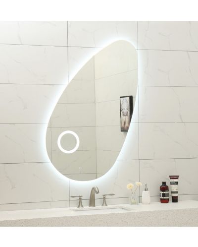 Επιτοίχιος καθρέφτης LED  Inter Ceramic - ICL 1808, 70 x 120 cm - 1