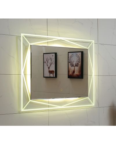 Επιτοίχιος καθρέφτης LED  Inter Ceramic - ICL 1502, 60 x 80 cm - 3