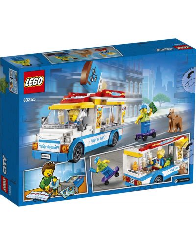 Κατασκευαστής Lego City Great Vehicles - Φορτηγό για παγωτό (60253) - 2