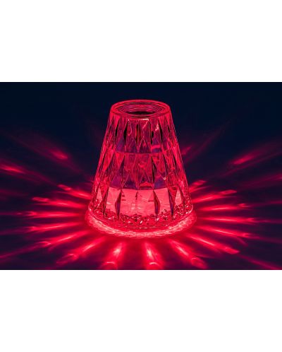 LED Επιτραπέζιο φωτιστικό Rabalux - Siggy 76004, RGB, IP 20, 2 W, διαφανής - 4