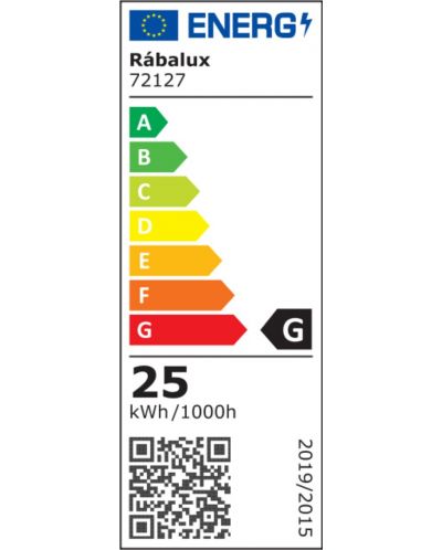 LED Φωτιστικό  Rabalux - Elia 72127, IP 20, 230 V, 25 W, μαύρο ματ - 5