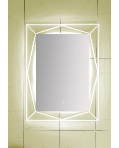 Επιτοίχιος καθρέφτης LED  Inter Ceramic - ICL 1503, 60 x 80 cm - 2