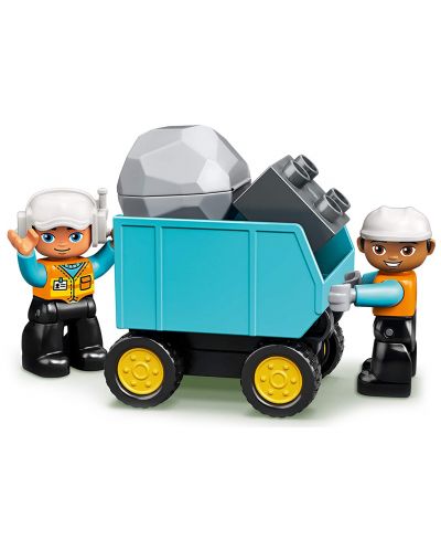 Κατασκευαστής  Lego Duplo Town - Φορτηγό και εκσκαφέας (10931) - 6