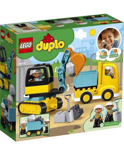 Κατασκευαστής  Lego Duplo Town - Φορτηγό και εκσκαφέας (10931) - 2