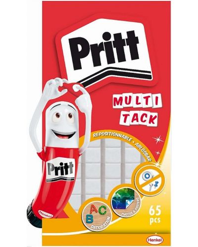 Αυτοκόλλητα πολλαπλής χρήσης Pritt - Multi Fix, 65 τεμάχια - 1