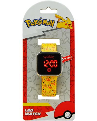 Ρολόι  LED Kids Euroswan - Pokemon - 1