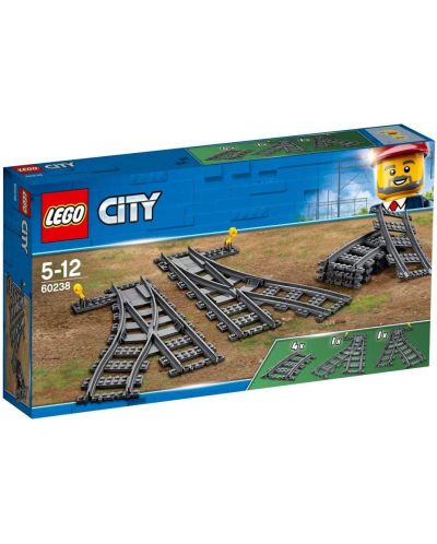 Κατασκευαστής Lego City - Ράγες και βέλη (60238) - 1