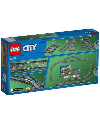 Κατασκευαστής Lego City - Ράγες και βέλη (60238) - 4