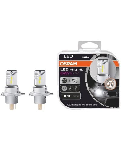 LED Λάμπες αυτοκινήτου Osram - LEDriving, HL Easy, H4/H19, 19W, 2 τεμάχια - 2