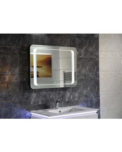 Επιτοίχιος καθρέφτης LED  Inter Ceramic - ICL 1593-75, 60 x 75 cm - 1