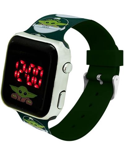 Ρολόι   LED Kids Euroswan - Star Wars Yoda - 2