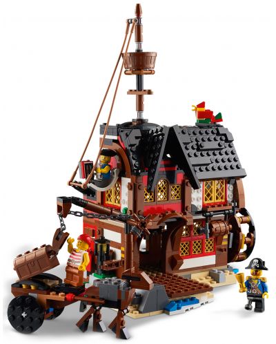 Κατασκευαστής 3 σε 1 Lego Creator - Πειρατικό πλοίο (31109) - 6