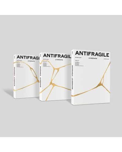 Le Sserafim - Antifragile, Frozen Aquamarine Version (CD Box) - 3