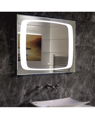 Επιτοίχιος καθρέφτης LED  Inter Ceramic - ICL 1594, 60 x 80 cm - 1