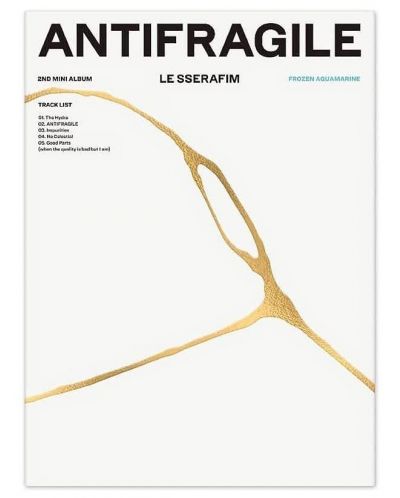 Le Sserafim - Antifragile, Frozen Aquamarine Version (CD Box) - 2