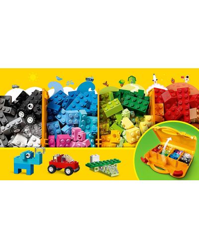 Κατασκευαστής Lego Classic - Βαλίτσα της δημιουργικότητας (10713) - 4
