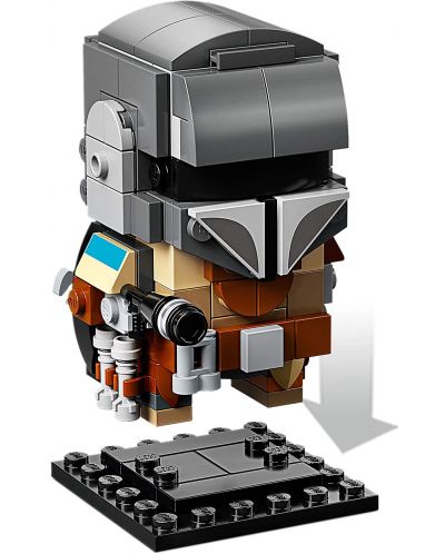 Κατασκευαστής Lego Brickheads - The Mandalorian και το παιδί (75317) - 6