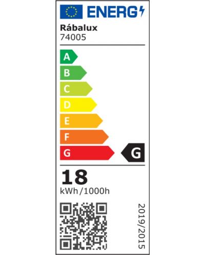LED Φωτιστικό Rabalux - Luigi 74005, IP 20, 18 W, μαύρο - 6