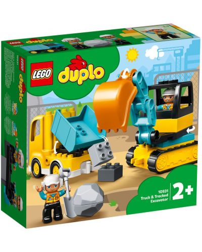 Κατασκευαστής  Lego Duplo Town - Φορτηγό και εκσκαφέας (10931) - 1