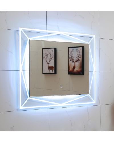 Επιτοίχιος καθρέφτης LED  Inter Ceramic - ICL 1502, 60 x 80 cm - 2