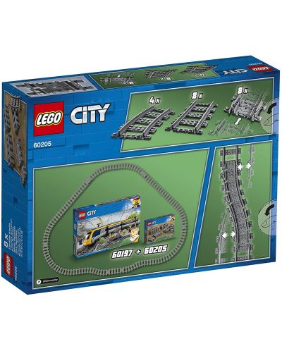 Κατασκευαστής Lego City - Ράγες (60205) - 4