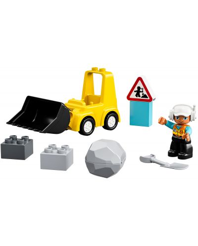 Κατασκευαστής Lego Duplo Town - Μπουλντόζα (10930) - 5