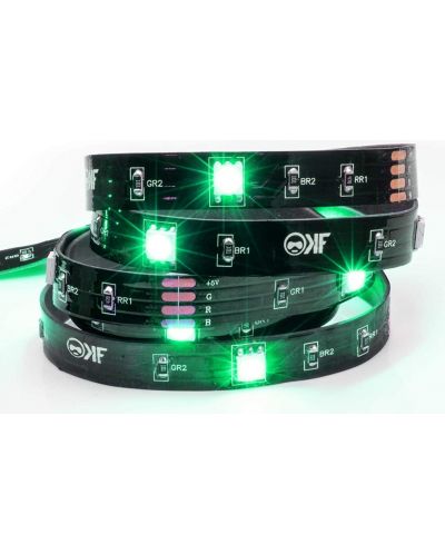 Ταινία LED KontrolFreek -  Gaming Lights Kit, RGB, 3.6m, μαύρο - 4