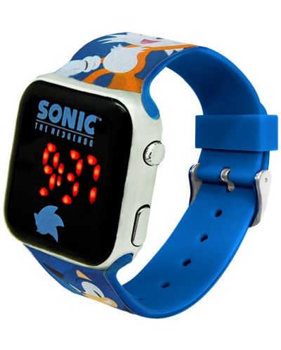 Ρολόι LED  Kids Euroswan - Sonic - 2