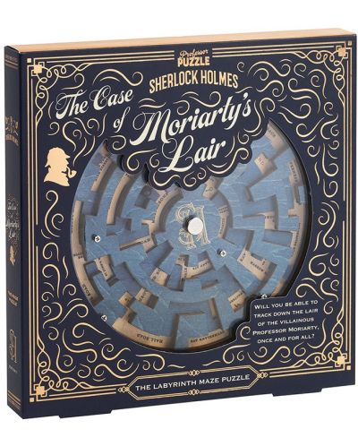 Λογικό παιχνίδι - παζλ Professor Puzzle - Sherlock Holmes The Case of Moriarty's Lair - 1