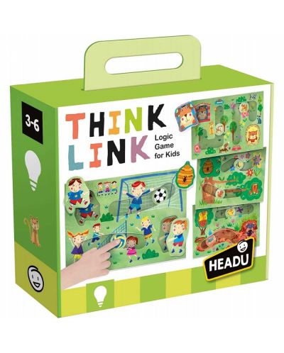 Παιχνίδι λογικής για παιδιά Headu - Tink Link - 1