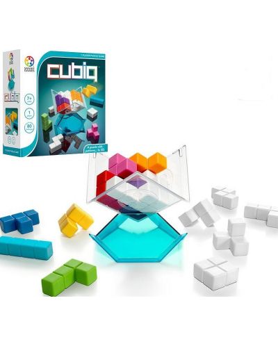 Παιχνίδι λογικής  Smart Games - Cubic, 3D παζλ με 80 προκλήσεις - 2
