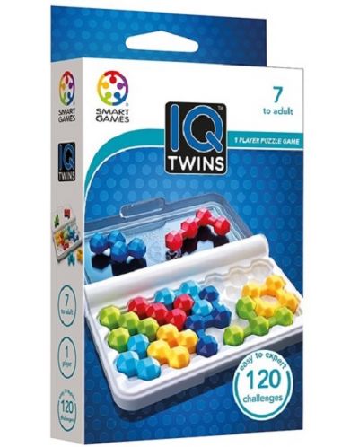 Παιχνίδι λογικής  Smart Games - IQ Twins,120 προκλήσεις - 1