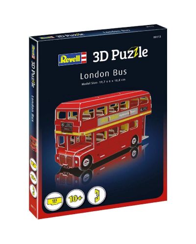 Μίνι παζλ 3D Revell -Λεωφορείο Λονδίνου - 2